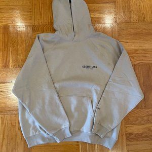 Fear of God Essentials SSENSE Exclusive Pullover Hoodie Linen (XL)